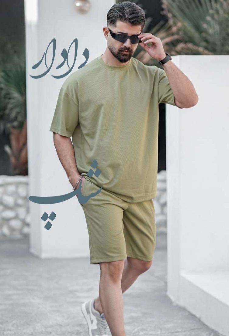 تیشرت و شلوارک بیسکوییتی